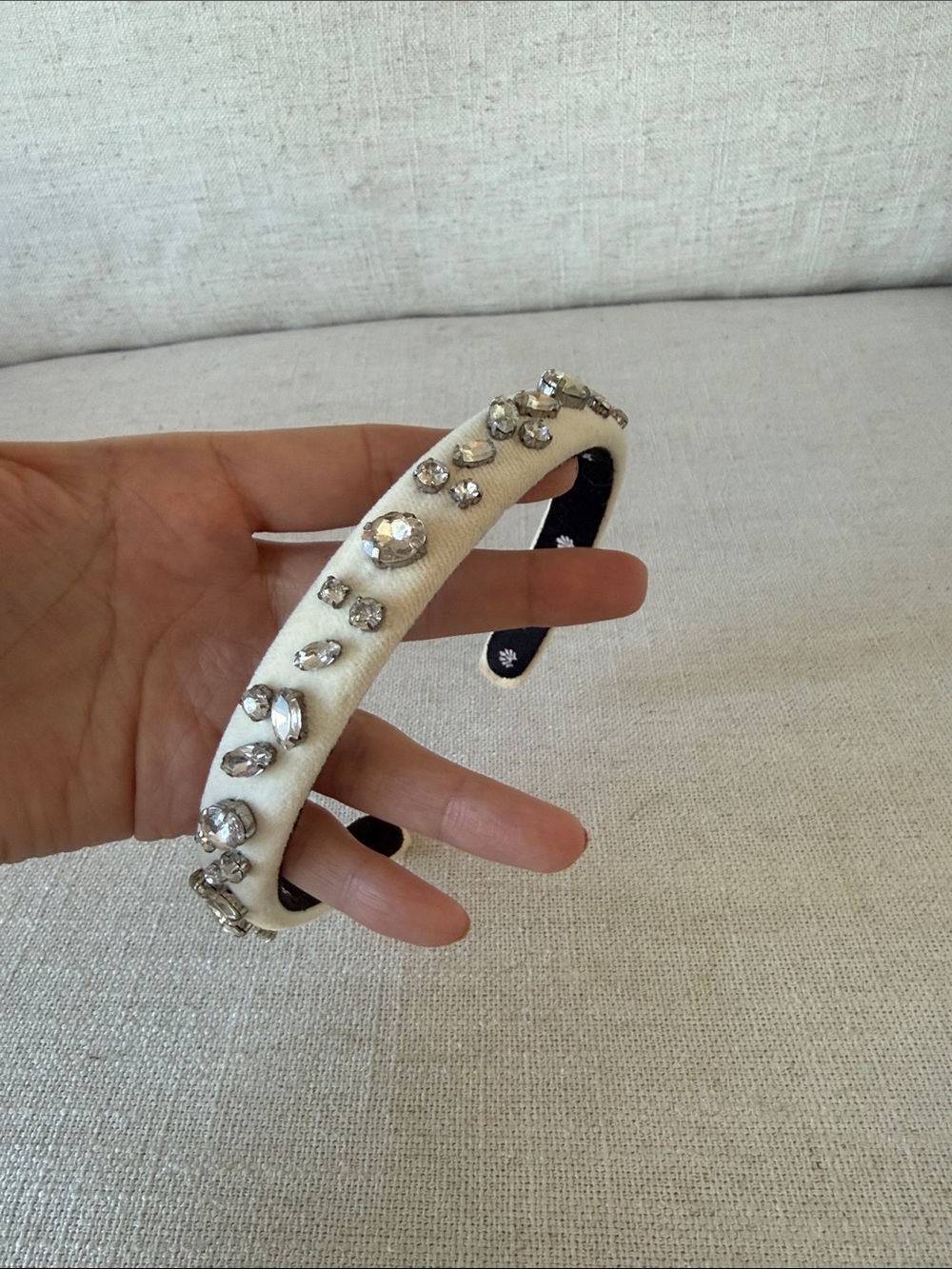 Lele Sadoughi Rhinestone Headband